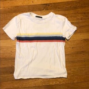 Brandy Melville rainbow tee!